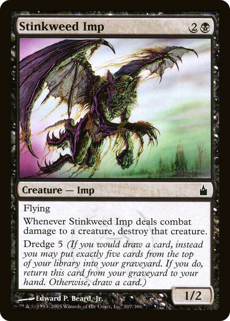 Stinkweed Imp (RAV-107)  Foil - Ravnica: City of Guilds