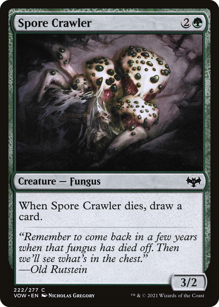 Spore Crawler (VOW-222)  Foil - Innistrad: Crimson Vow