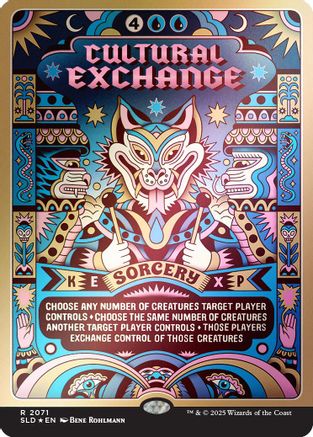 Cultural Exchange (Rainbow Foil) (SLD-2071)  Foil - Secret Lair Drop Series