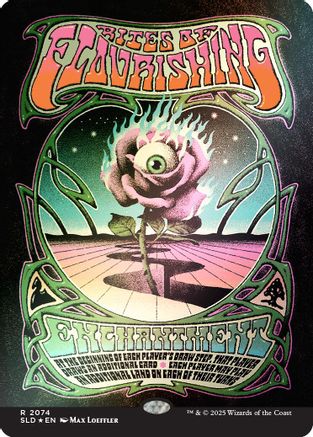 Rites of Flourishing (2074) (Rainbow Foil) (SLD-2074)  Foil - Secret Lair Drop Series