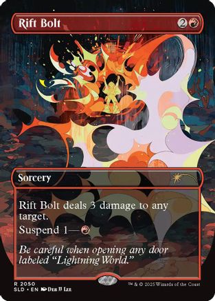 Rift Bolt (2050) (SLD-2050) - Secret Lair Drop Series