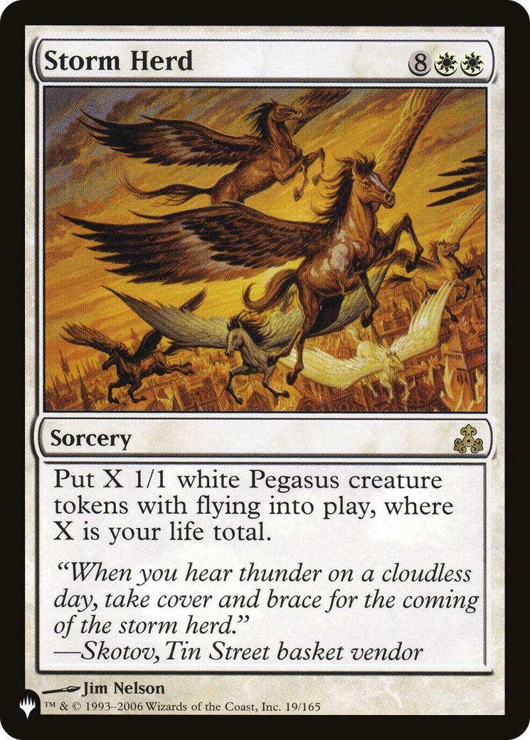Storm Herd (LIST-19/165)  - The List