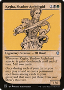 Kagha, Shadow Archdruid (Showcase) (CLB-426)  - Commander Legends: Battle for Baldur's Gate: (Showcase)