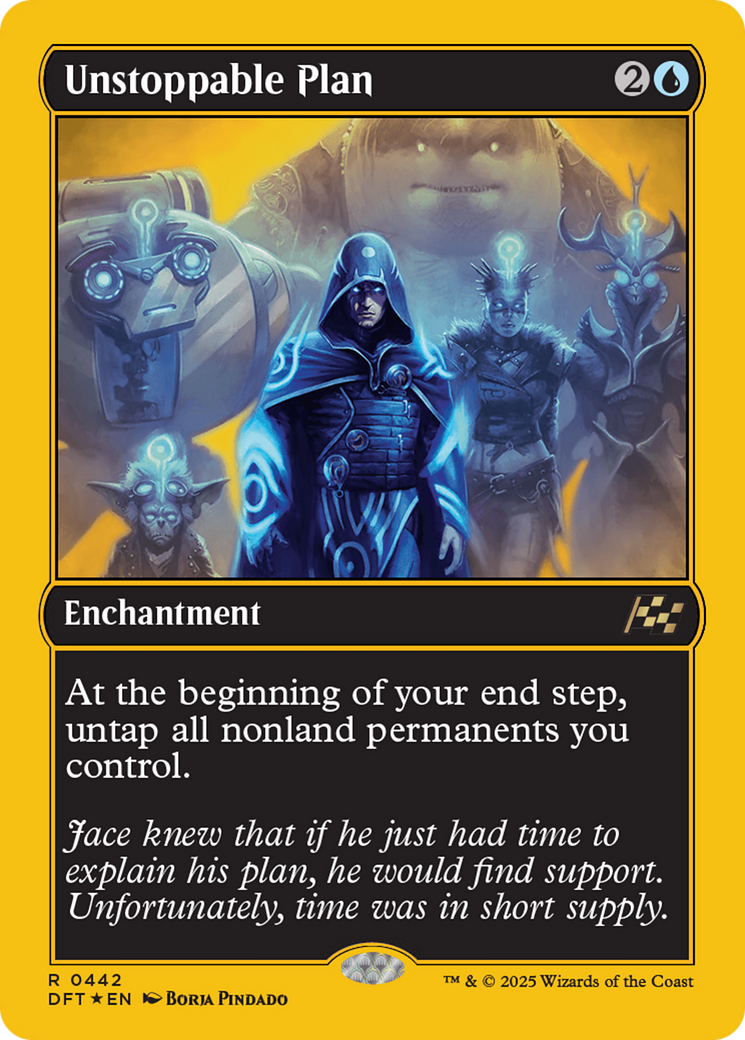 Unstoppable Plan (DFT-442) - Aetherdrift: (enchantment) Foil