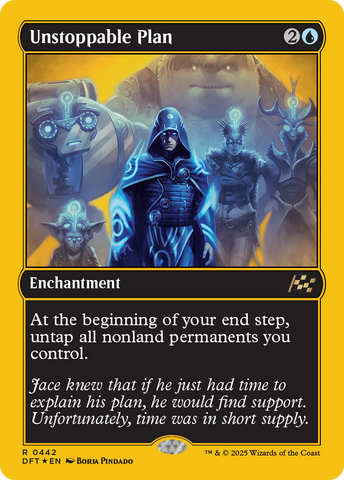Unstoppable Plan (DFT-442) - Aetherdrift: (enchantment) Foil