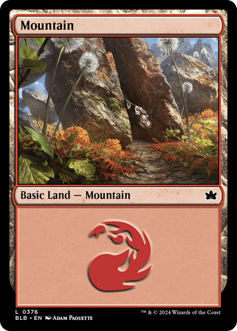 Mountain (0376) (BLB-376) - Bloomburrow