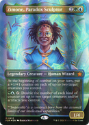 Zimone, Paradox Sculptor (Borderless) (Mana Foil) (FDN-412)  Foil - Foundations