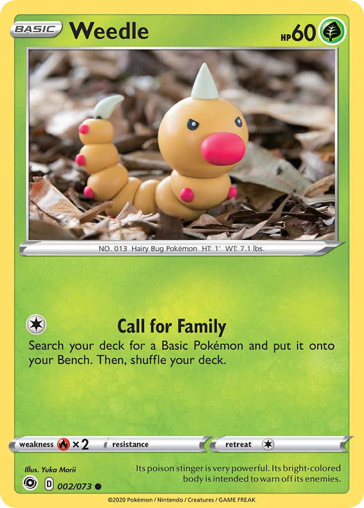 Weedle (002/073) [Sword & Shield: Champion's Path]