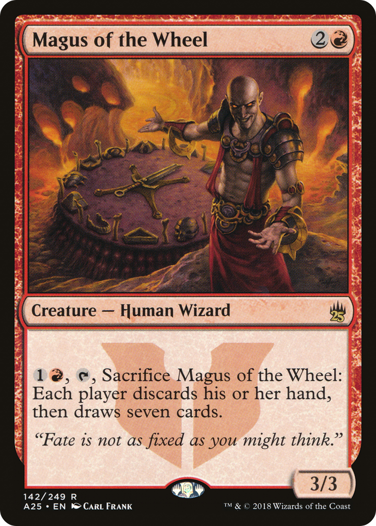 Magus of the Wheel (A25-142) - Masters 25 Foil