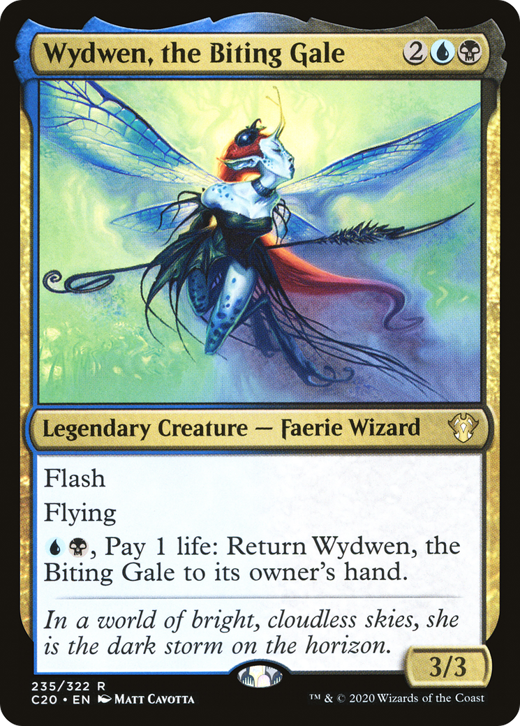 Wydwen, the Biting Gale (C20-235)  - Commander 2020