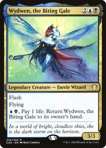 Wydwen, the Biting Gale (C20-235)  - Commander 2020
