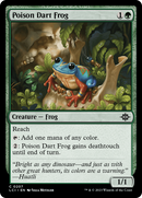 Poison Dart Frog (LCI-207)  Foil - The Lost Caverns of Ixalan