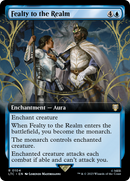 Fealty to the Realm (Extended Art) (LTC-104)  - Tales of Middle-earth Commander: (Extended Art)