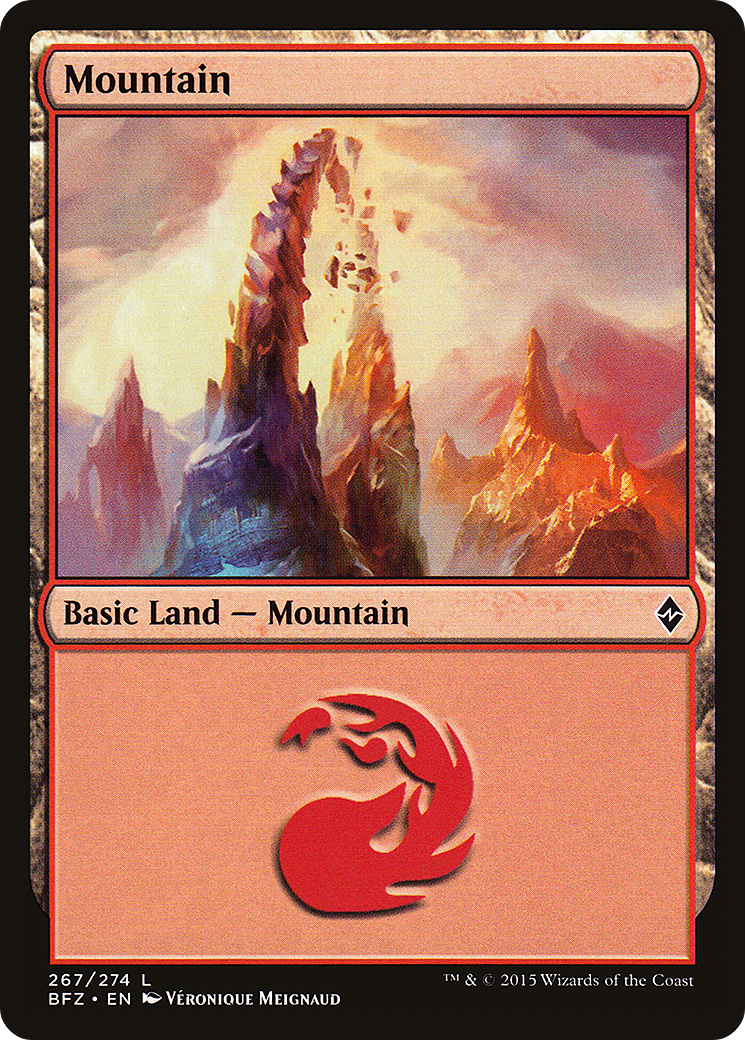 Mountain (267) (BFZ-267)  - Battle for Zendikar