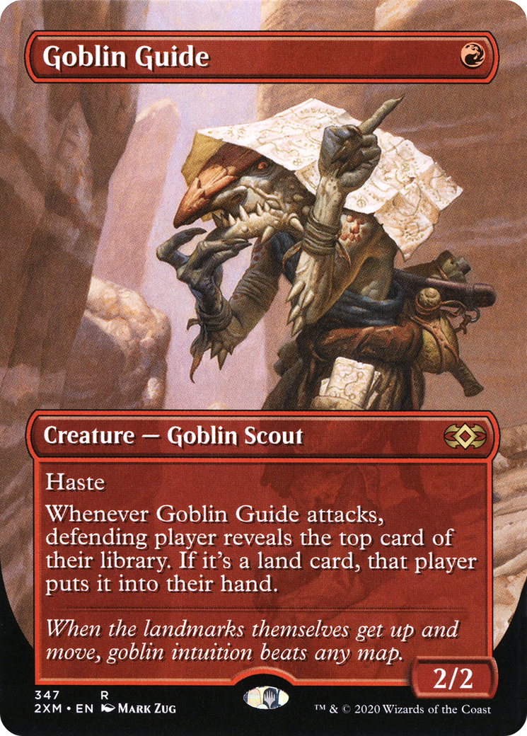 Goblin Guide (Borderless) (2XM-347)  - Double Masters