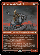 Godo, Bandit Warlord (CMM-537)  Etched Foil - Commander Masters