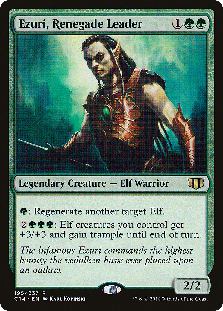 Ezuri, Renegade Leader (C14-195)  - Commander 2014