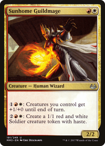 Sunhome Guildmage (MM3-191)  - Modern Masters 2017