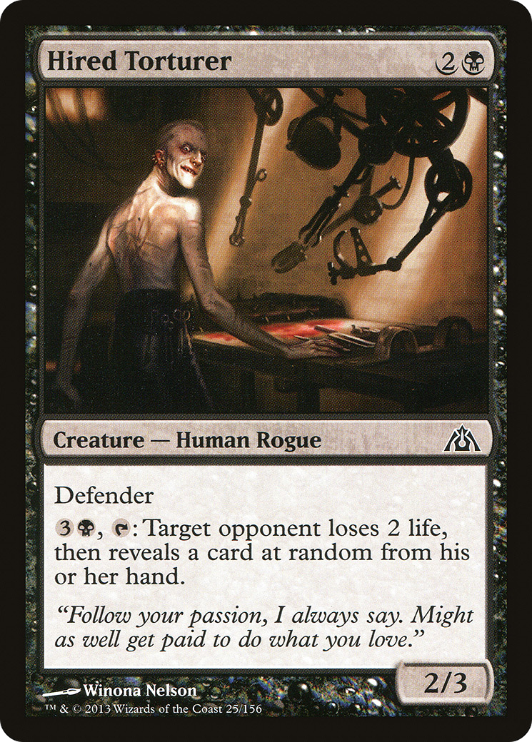 Hired Torturer (DGM-025)  - Dragon's Maze