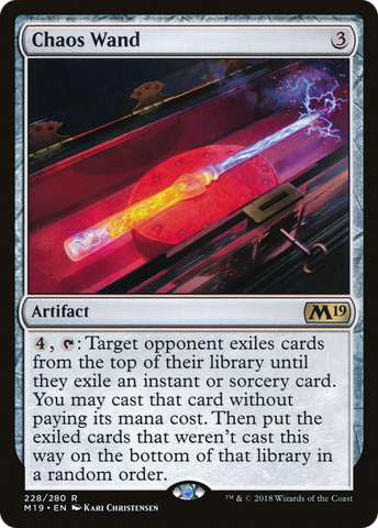 Chaos Wand (M19-228)  Foil - Core Set 2019