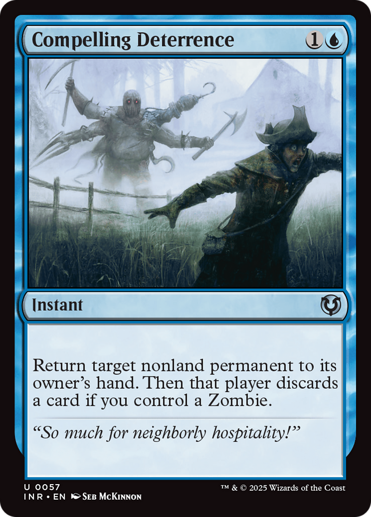 Compelling Deterrence (INR-057) - Innistrad Remastered Foil