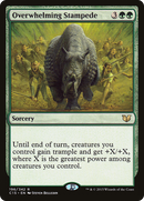 Overwhelming Stampede (C15-196)  - Commander 2015