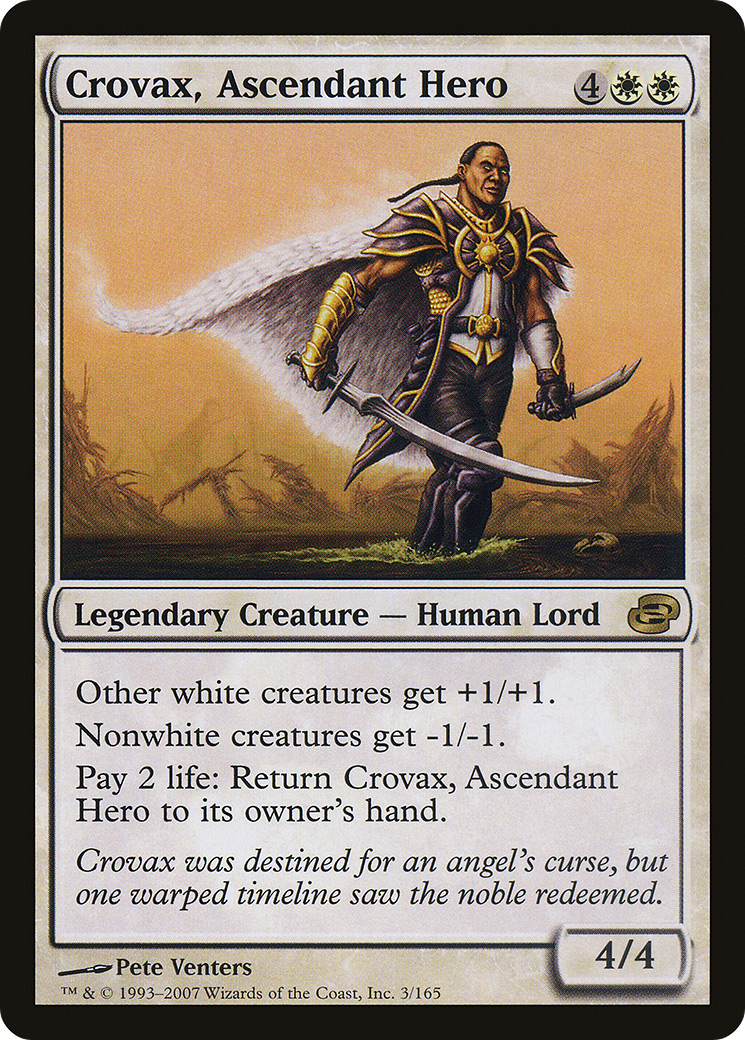 Crovax, Ascendant Hero (PLC-003)  Foil - Planar Chaos