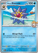 Misty's Starmie 047  SV10 Destined Rivals