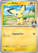 Ethan's Pichu 071 - Reverse Holofoil SV10 Destined Rivals