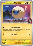 Team Rocket's Mareep 072 - Reverse Holofoil SV10 Destined Rivals