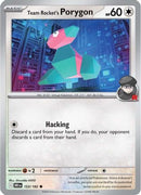 Team Rocket's Porygon 153  SV10 Destined Rivals
