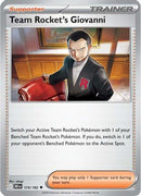 Team Rocket's Giovanni 174 - Reverse Holofoil SV10 Destined Rivals