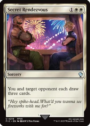 Secret Rendezvous (0219) (FIC-219) - Commander: FINAL FANTASY Foil