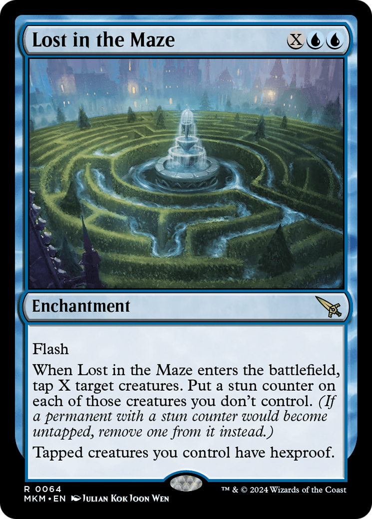 Lost in the Maze (MKM-064)  Foil - Murders at Karlov Manor