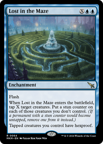 Lost in the Maze (MKM-064)  Foil - Murders at Karlov Manor