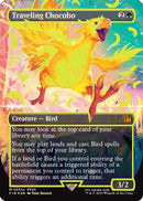 Traveling Chocobo (Borderless) (Neon Ink Yellow) (FIN-551A) - FINAL FANTASY Foil