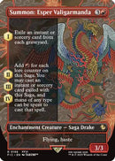 Summon: Esper Valigarmanda (Borderless) (FIC-198) - Commander: FINAL FANTASY Foil