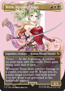 Terra, Herald of Hope (Borderless) (Surge Foil) (FIC-212)  Foil - Commander: FINAL FANTASY