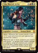 Tifa, Martial Artist (Surge Foil) (FIC-225)  Foil - Commander: FINAL FANTASY