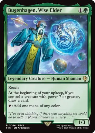 Bugenhagen, Wise Elder (FIC-066)  - Commander: FINAL FANTASY