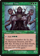 Llanowar Tribe (Retro Frame) (MH1-022)  Foil - Modern Horizons 1 Timeshifts