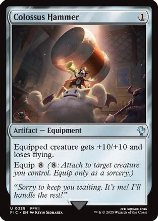 Colossus Hammer (FIC-338) - Commander: FINAL FANTASY