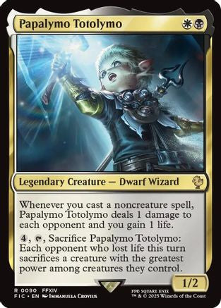 Papalymo Totolymo (FIC-090)  - Commander: FINAL FANTASY