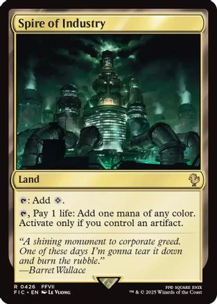 Spire of Industry (FIC-426)  - Commander: FINAL FANTASY