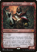 Cemetery Gatekeeper (Showcase) (VOW-304)  Foil - Innistrad: Crimson Vow: (Showcase)