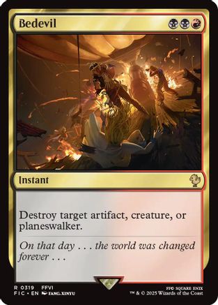 Bedevil (FIC-319) - Commander: FINAL FANTASY