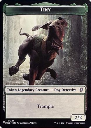 Tiny // City's Blessing Double-Sided Token (LIST-21 // 17)  - Secret Lair Drop Series