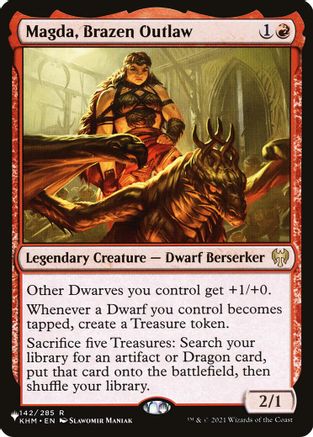 Magda, Brazen Outlaw (LIST-142/285)  - The List Reprints