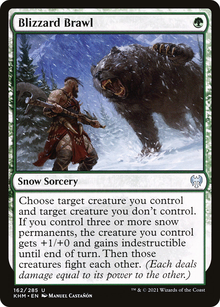 Blizzard Brawl (KHM-162)  Foil - Kaldheim