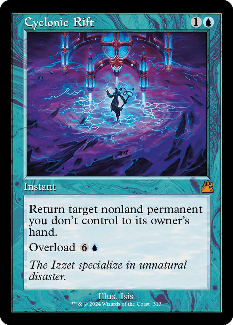 Cyclonic Rift (Retro Frame) (RVR-313)  - Ravnica Remastered